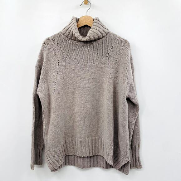 Margaret O'Leary L Gray vera Cashmere Turtleneck Sweater - Picture 1 of 5